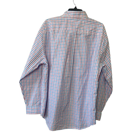Vineyard Vines Classic Fit Murray Shirt Button Down Men's L Large Check Plaid - Picture 2 of 8